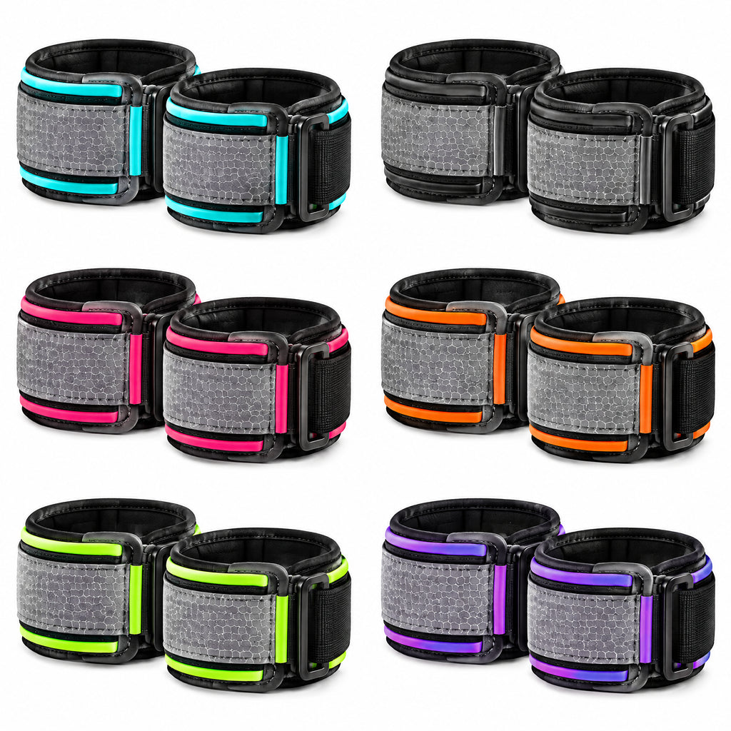 sorevanna™ Reflective Ankle Straps view 1