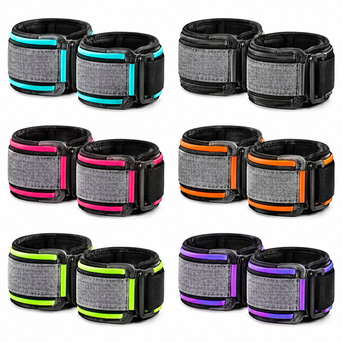 sorevanna™ Reflective Ankle Straps view 1